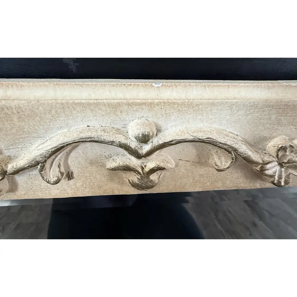 Carolina Mirror Company Mirror French Provincial Floral Shabby Chic Finish